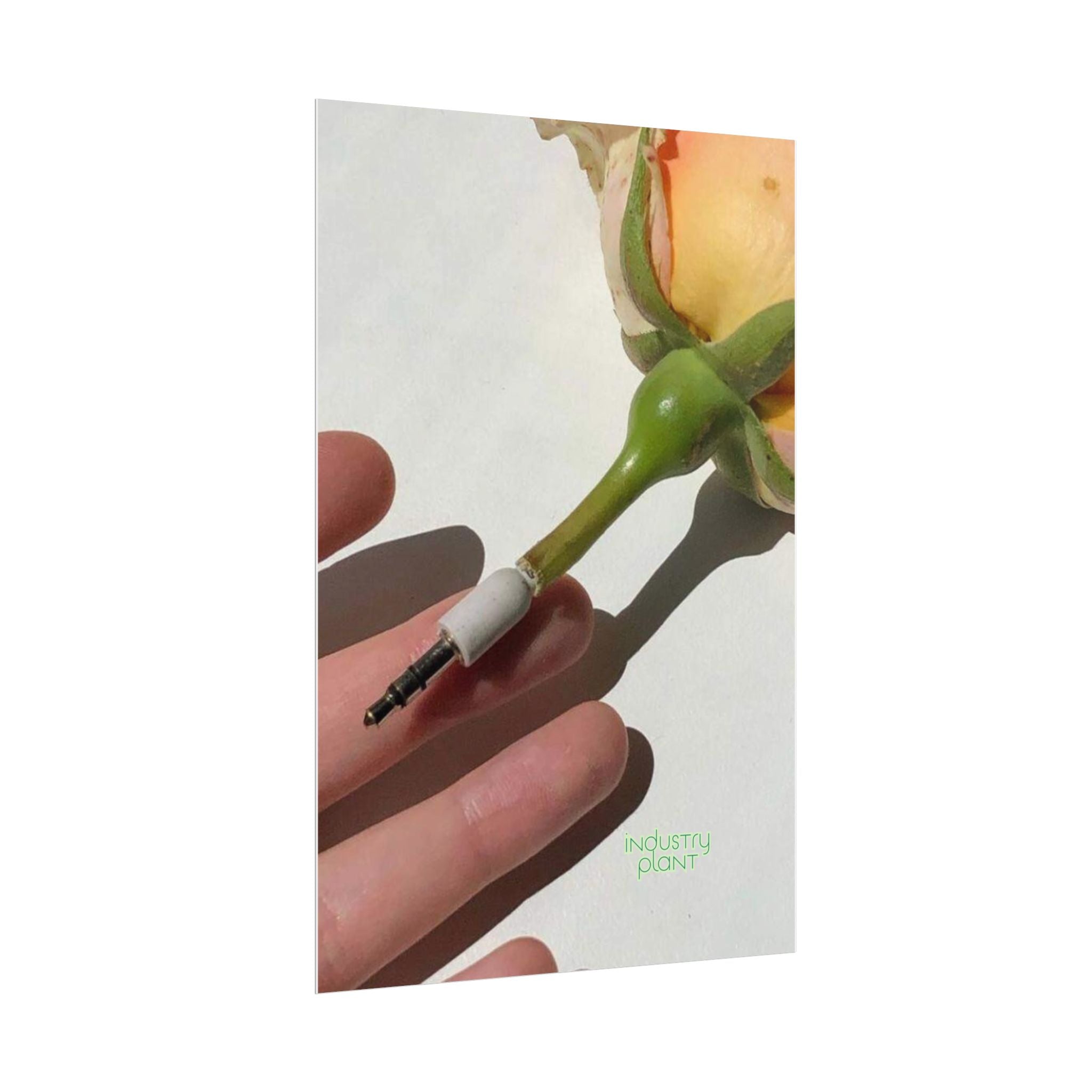 FLOWER POWER ANTHEM PEN Fine Art Poster — Surreal Floral Ballpoint Pen Fine Art Print by INDUSTRY PLANT @AutoPaybump