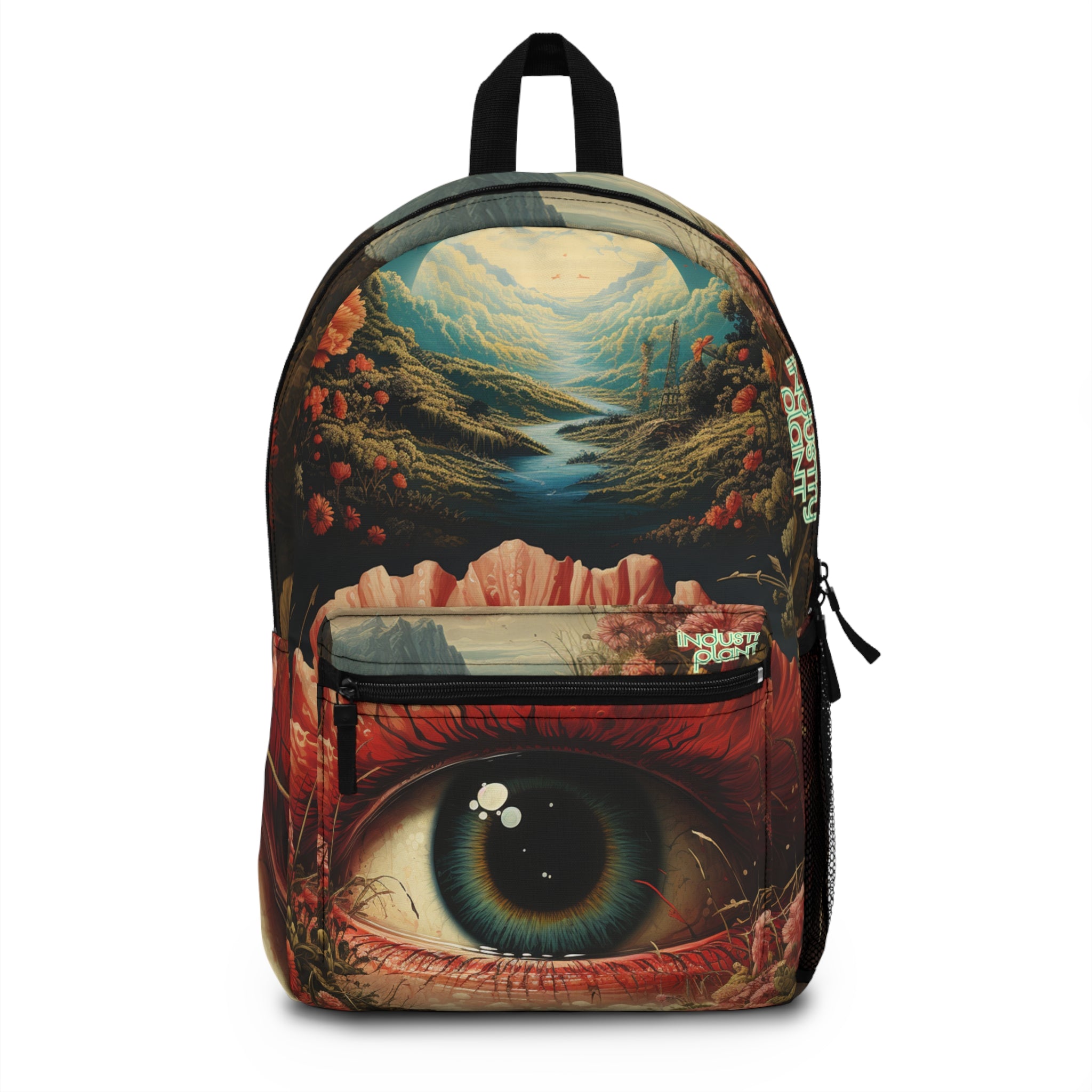 Eye Bloom Here... Unique Graphic Backpack by INDUSTRY PLANT @AutoPaybump