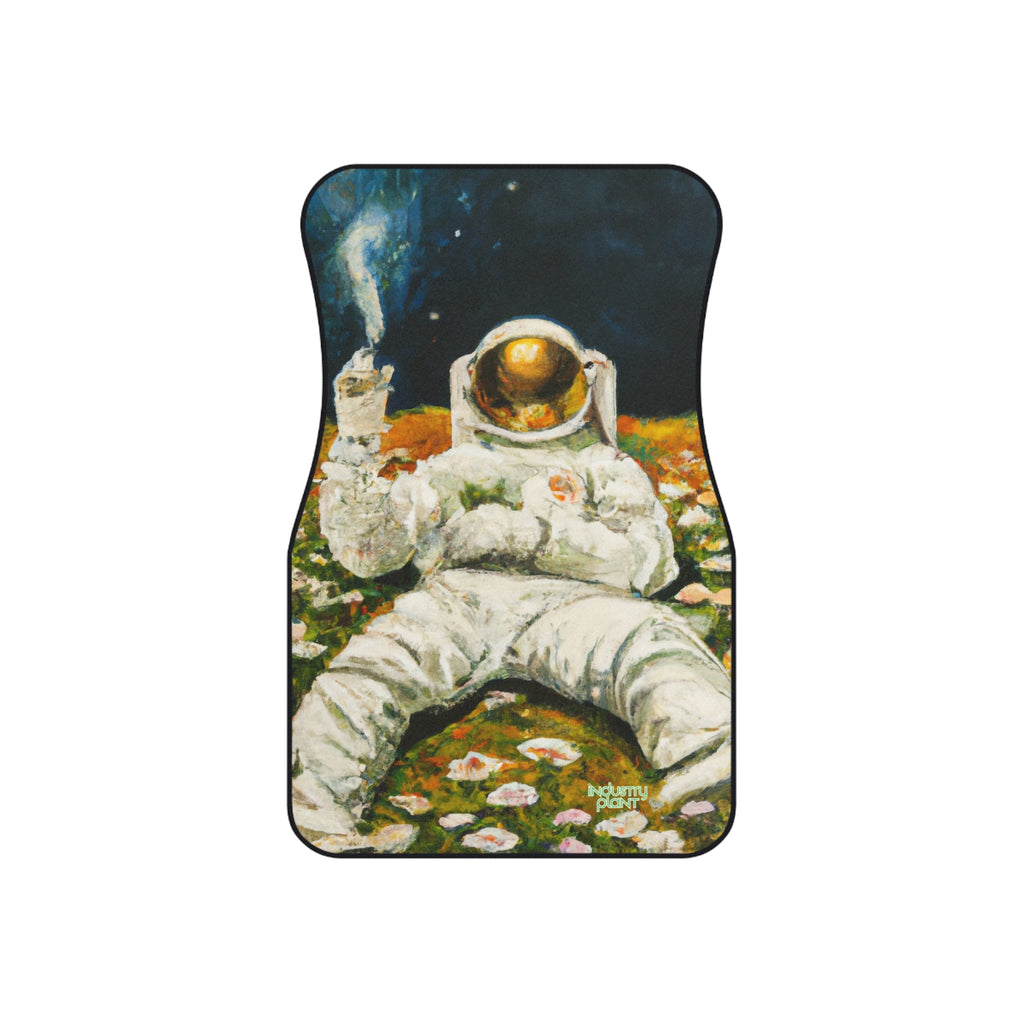 ASTRO STONER Unique Art Car Mats (Set of 4) - Stylish & Edgy Design by INDUSTRY PLANT @AutoPaybump