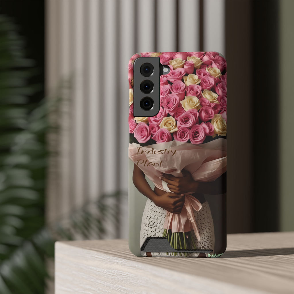 XOXO MS. BLOOMINGDALES PINK Stylish Phone Case with Card Holder by Industry Plant @AutoPaybump