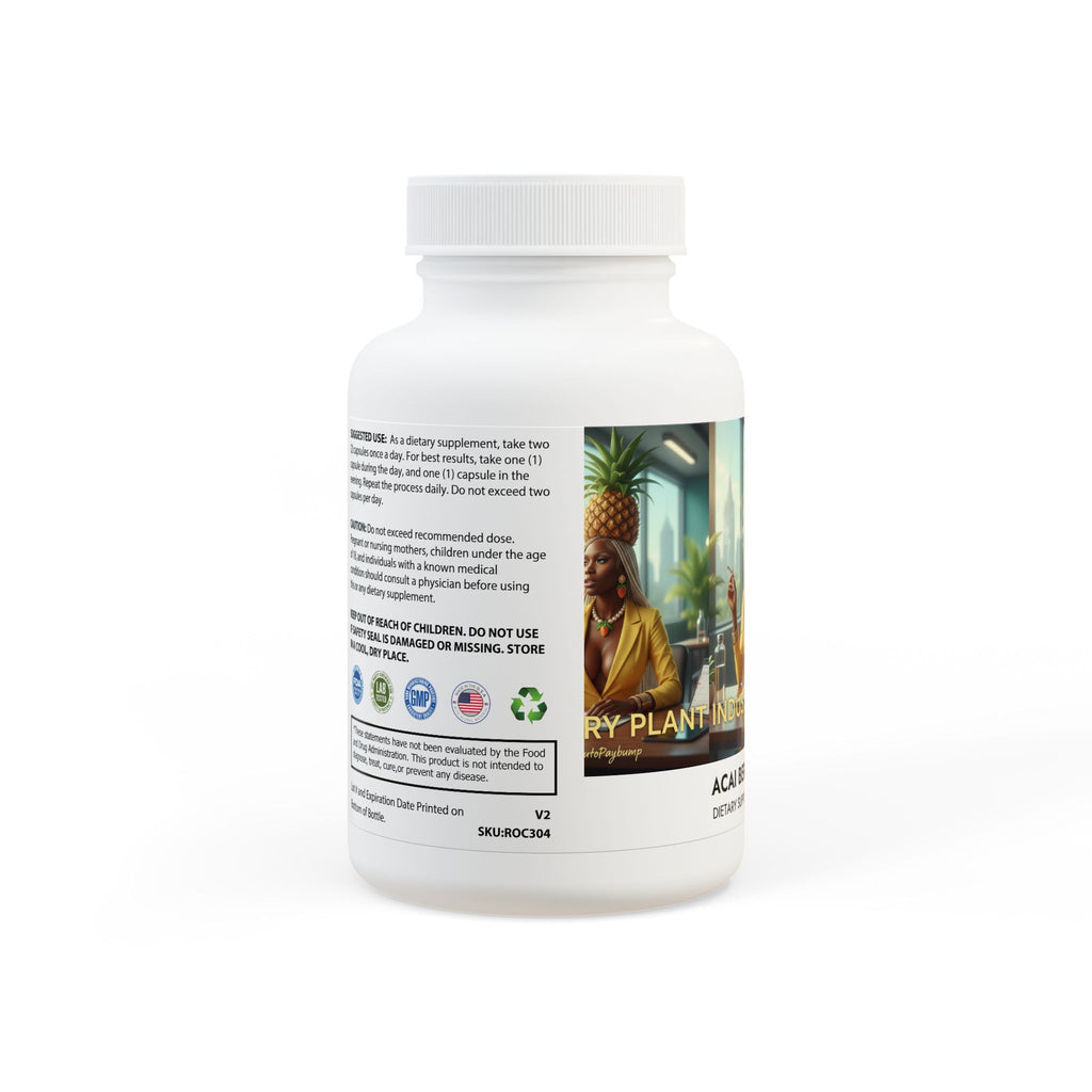 INDUSTRY PLANT Acai Berry Complex Supplement (60 Capsules)