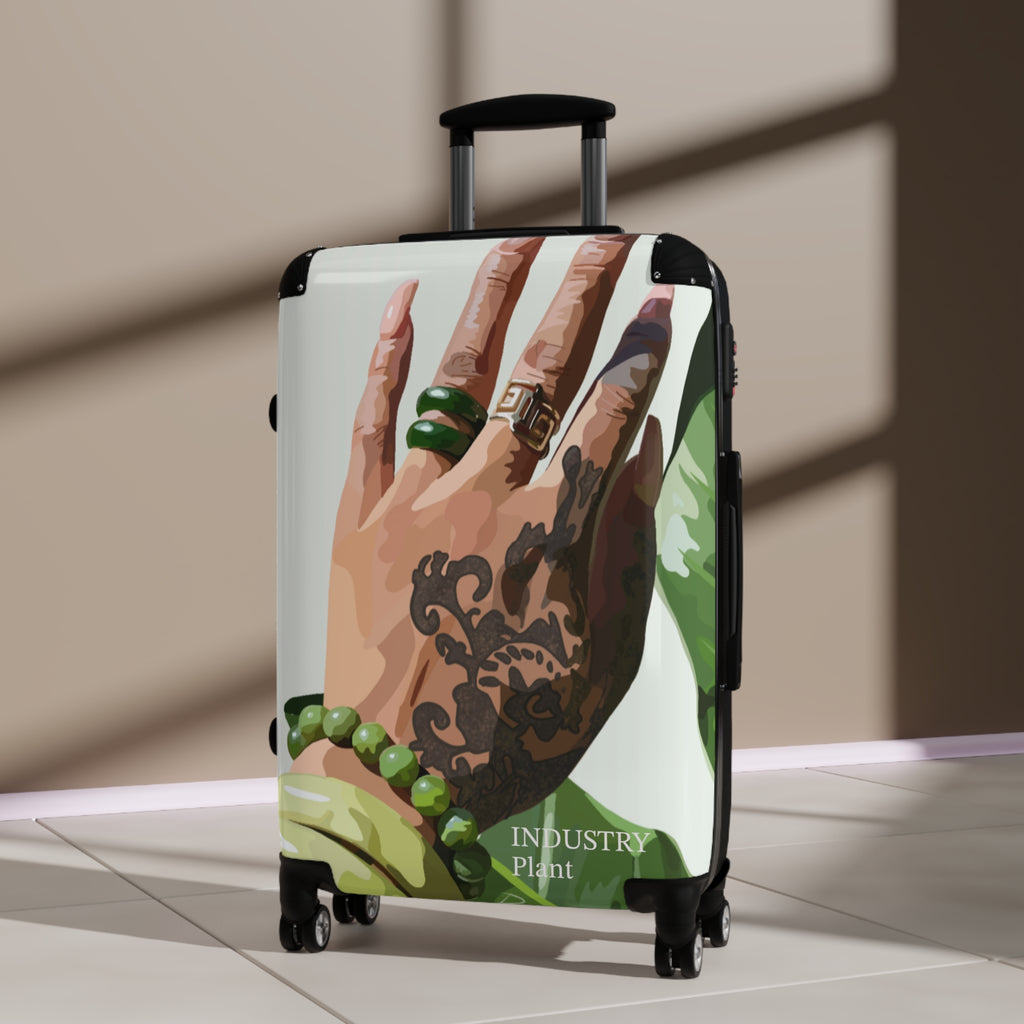 TATTED GREEN THUMB Suitcase by INDUSTRY PLANT by @AutoPaybump