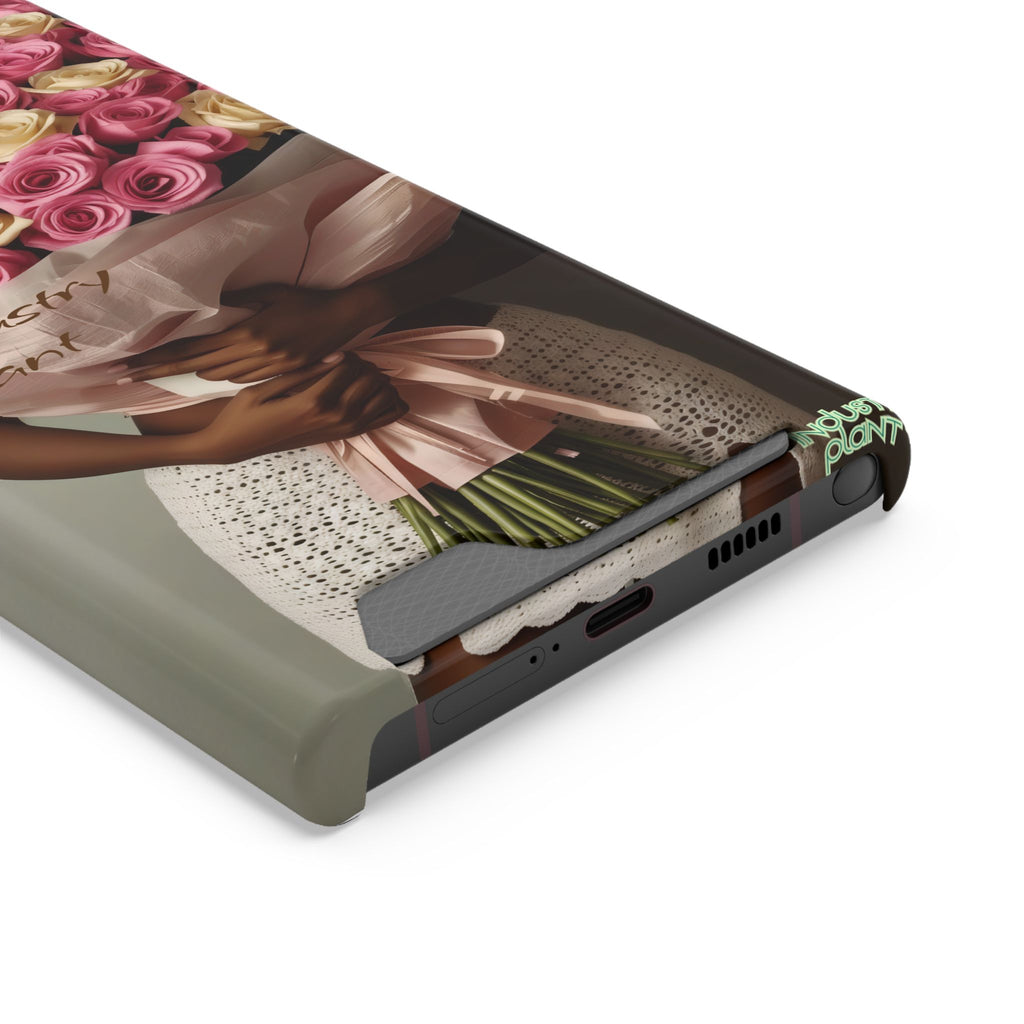 XOXO MS. BLOOMINGDALES PINK Stylish Phone Case with Card Holder by Industry Plant @AutoPaybump