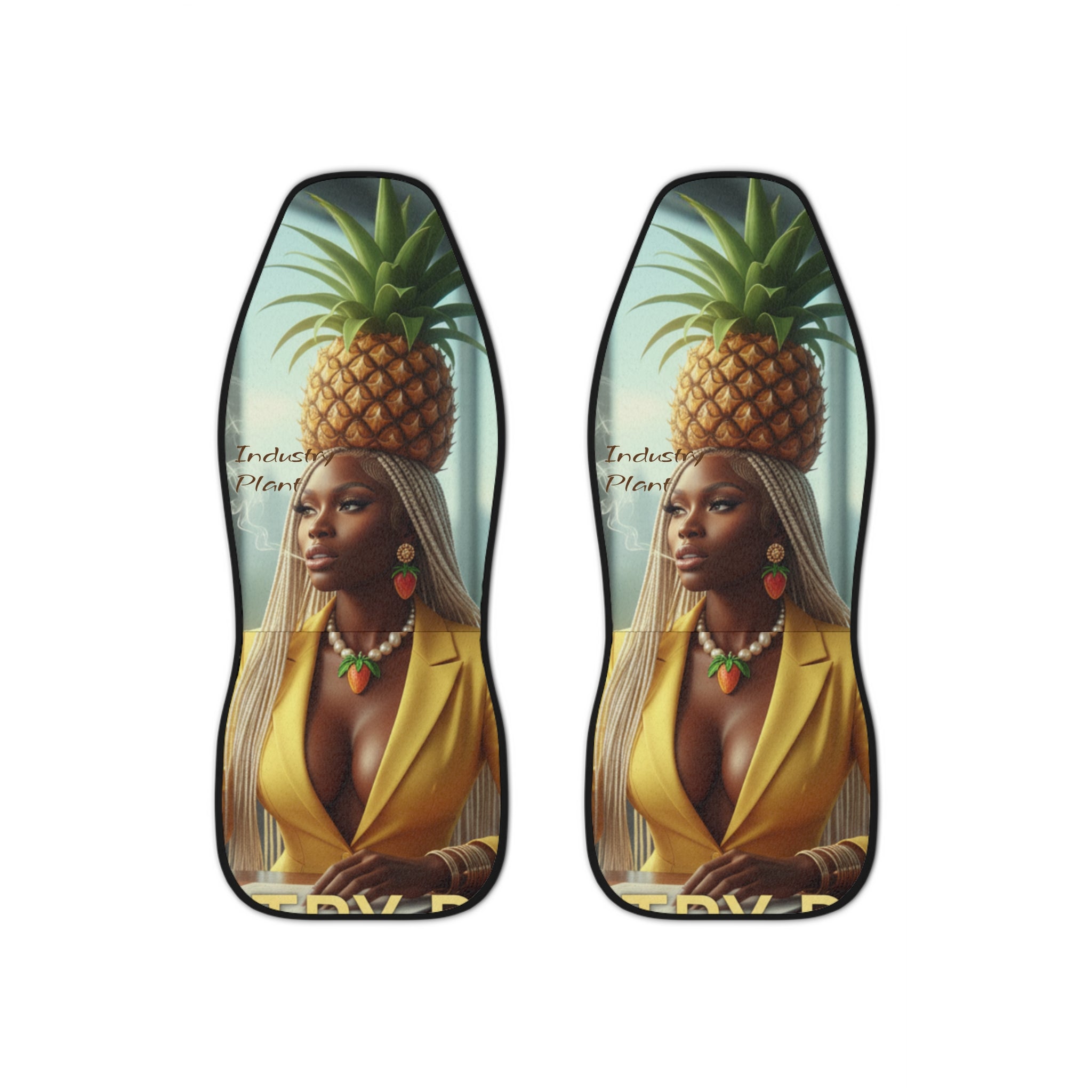 INDUSTRY PLANT Car Seat Covers - Stylish & Edgy Design by Technically DopeAF @AutoPaybump