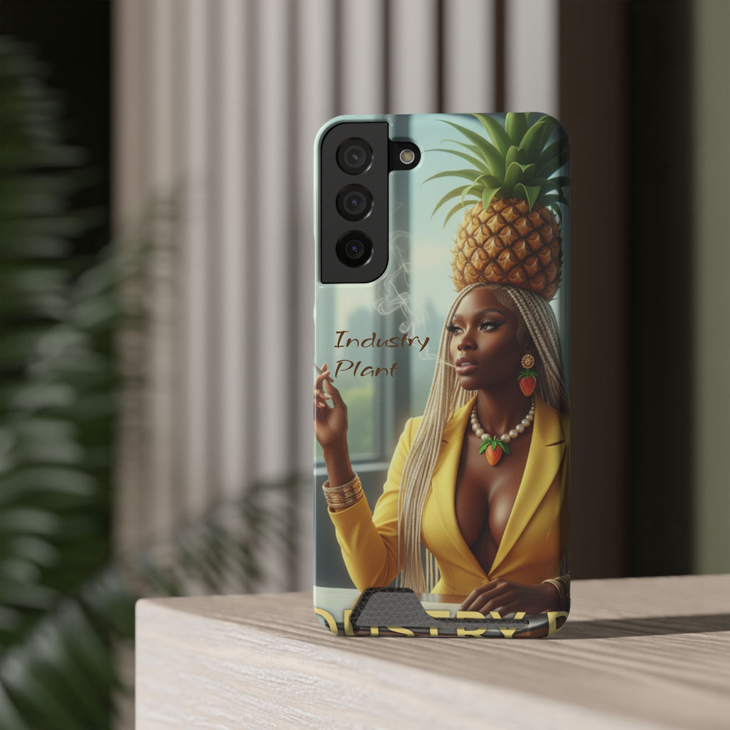 INDUSTRY PLANT Stylish Phone Case with Card Holder by Technically DopeAF @AutoPaybump
