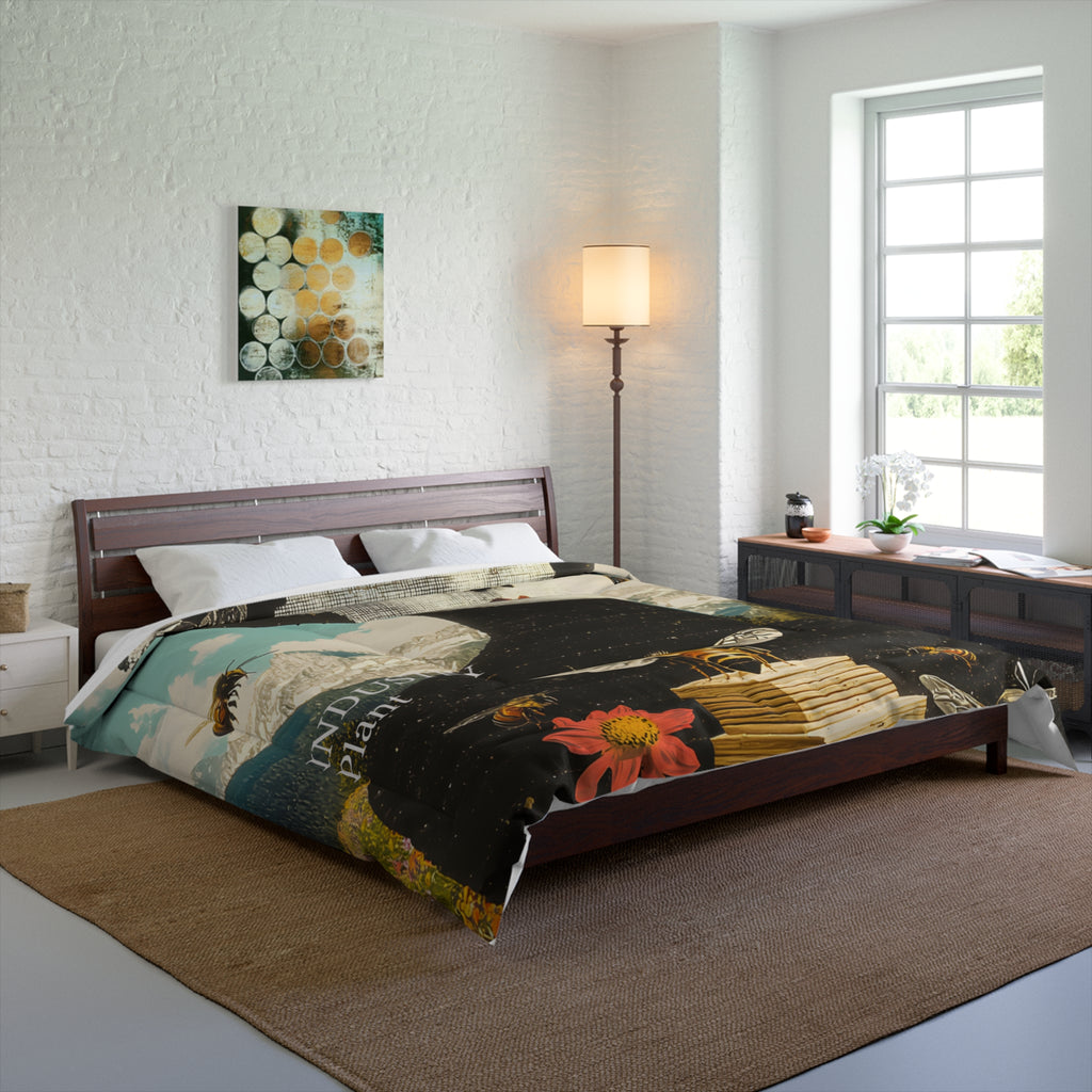 BEE STING LIPS BAE Comforter by Industry Plant @AutoPaybump