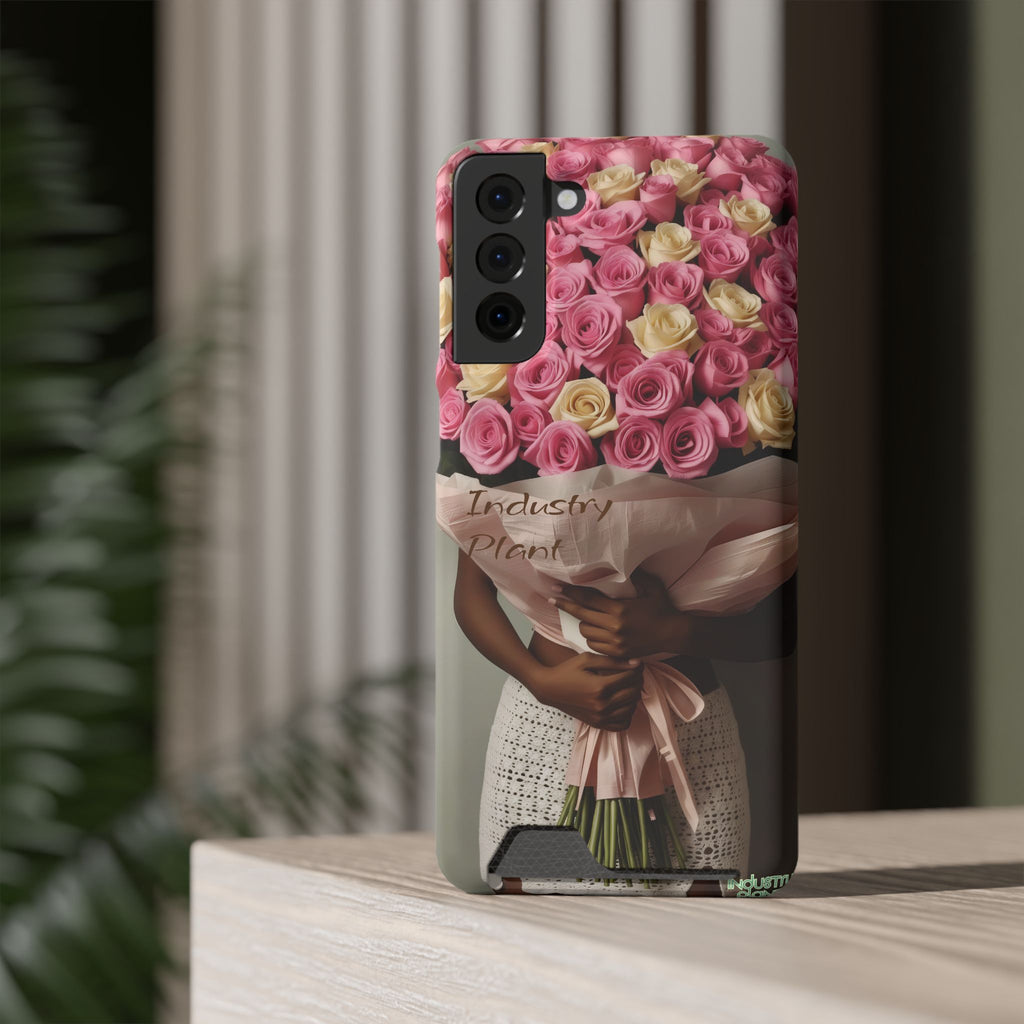 XOXO MS. BLOOMINGDALES PINK Stylish Phone Case with Card Holder by Industry Plant @AutoPaybump