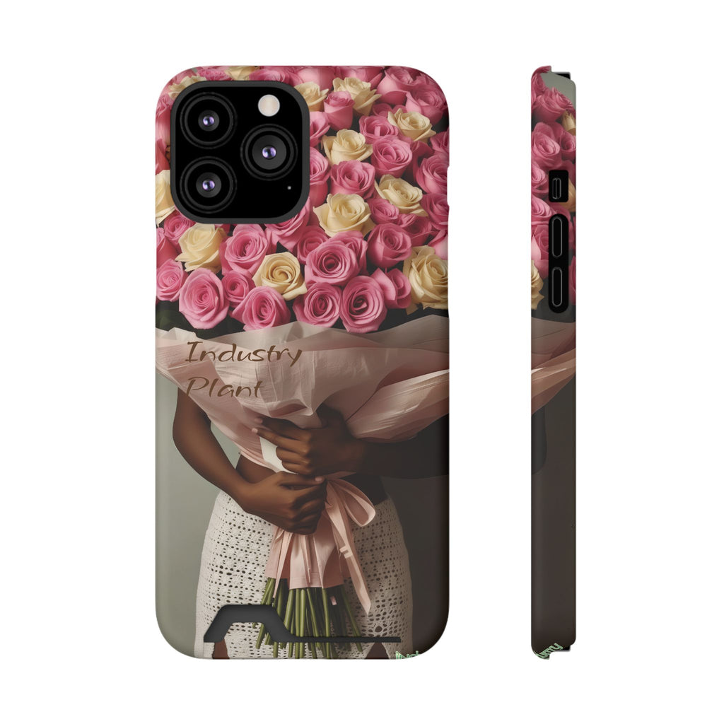 XOXO MS. BLOOMINGDALES PINK Stylish Phone Case with Card Holder by Industry Plant @AutoPaybump