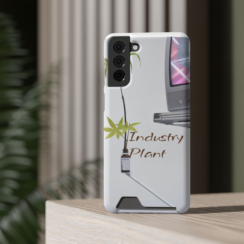 WEED TV Stylish Phone Case with Card Holder by Industry Plant @AutoPaybump