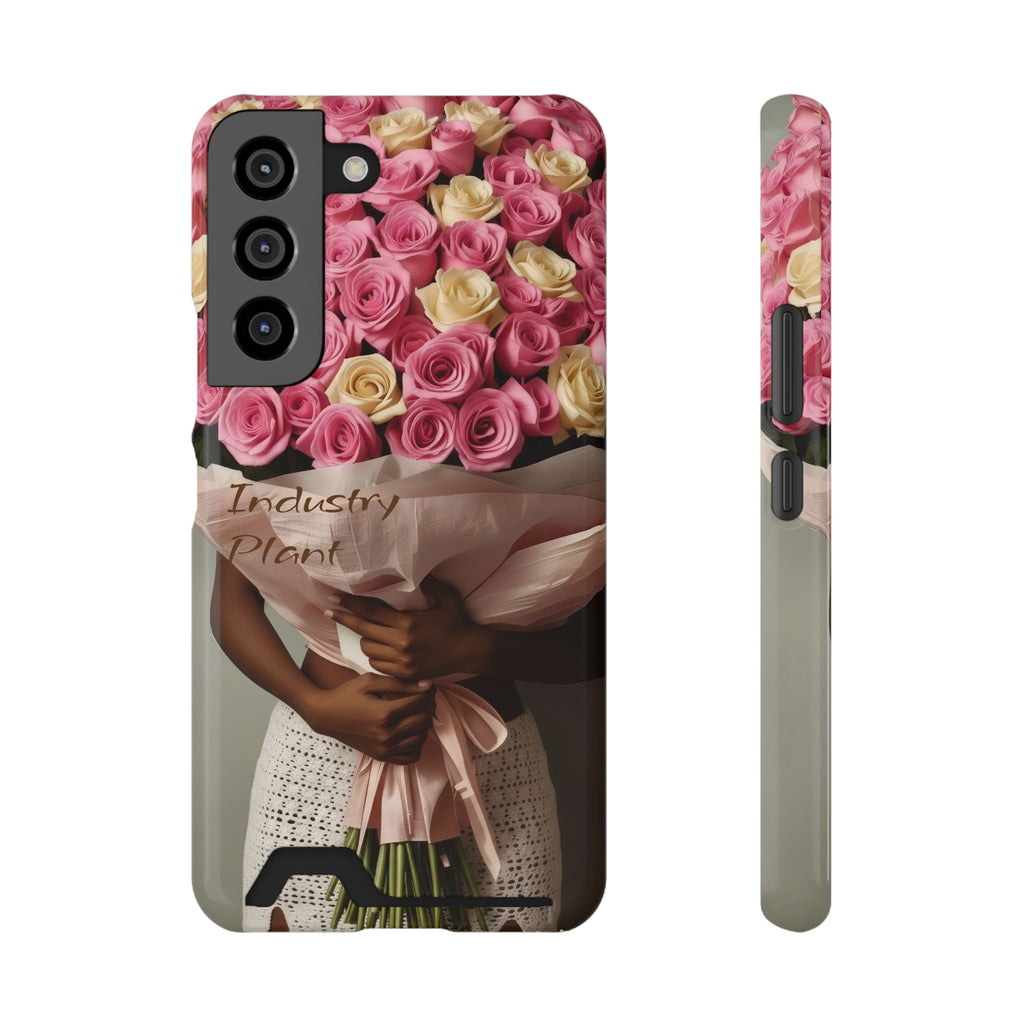 XOXO MS. BLOOMINGDALES PINK Stylish Phone Case with Card Holder by Industry Plant @AutoPaybump