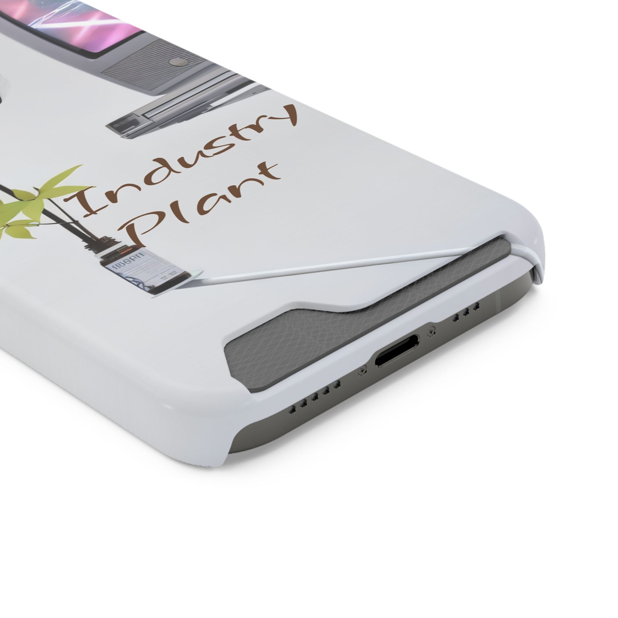 WEED TV Stylish Phone Case with Card Holder by Industry Plant @AutoPaybump