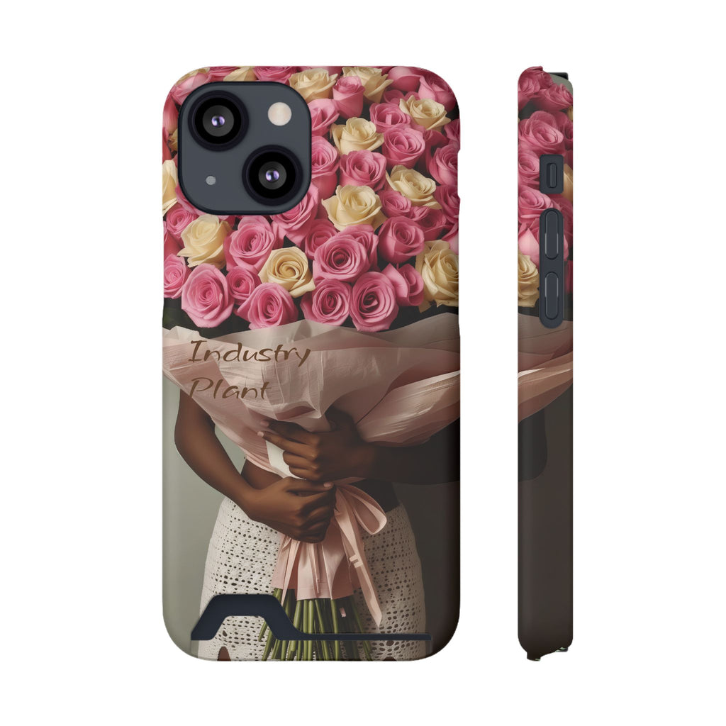 XOXO MS. BLOOMINGDALES PINK Stylish Phone Case with Card Holder by Industry Plant @AutoPaybump