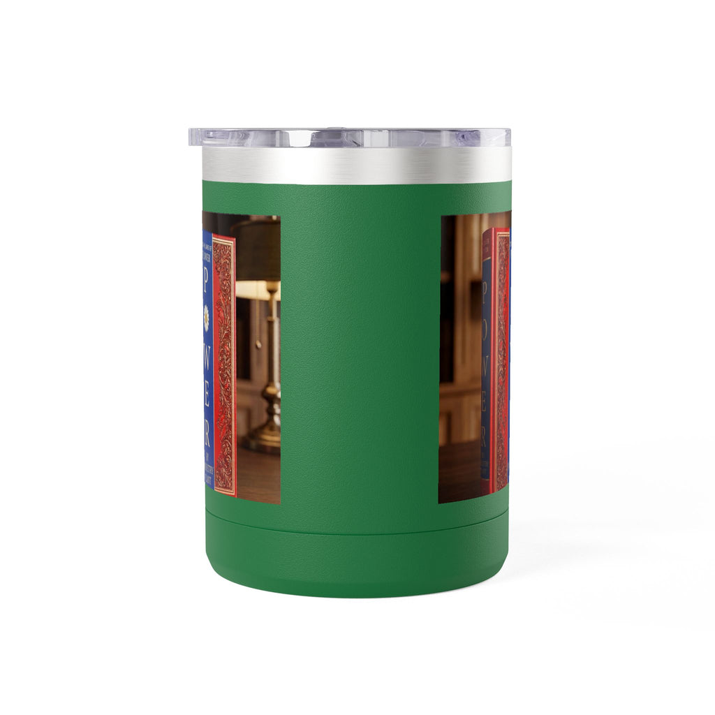 Galvanized Steel 48 LAWS of FLOWER POWER 15oz Coffee Mug Tumbler - #BookTok - Themed Unique Gift for Coffee Lovers by INDUSTRY PLANT