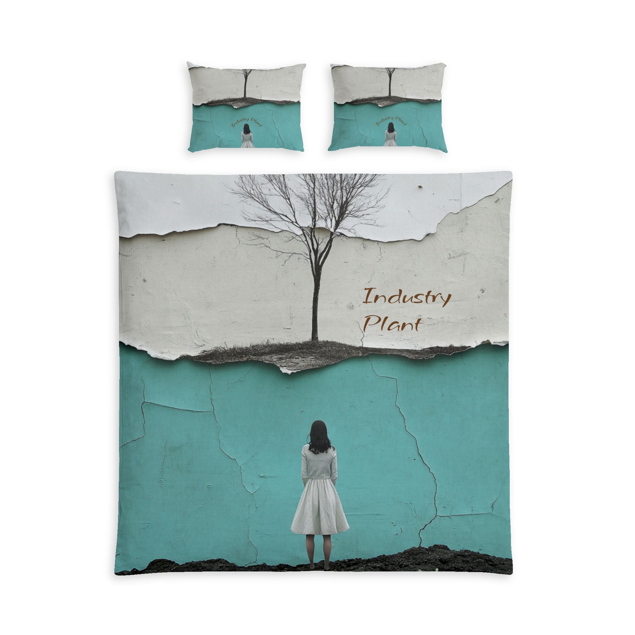 BRANCHING OFF ON MY OWN Cotton Bed Set by Industry Plant @AutoPaybump
