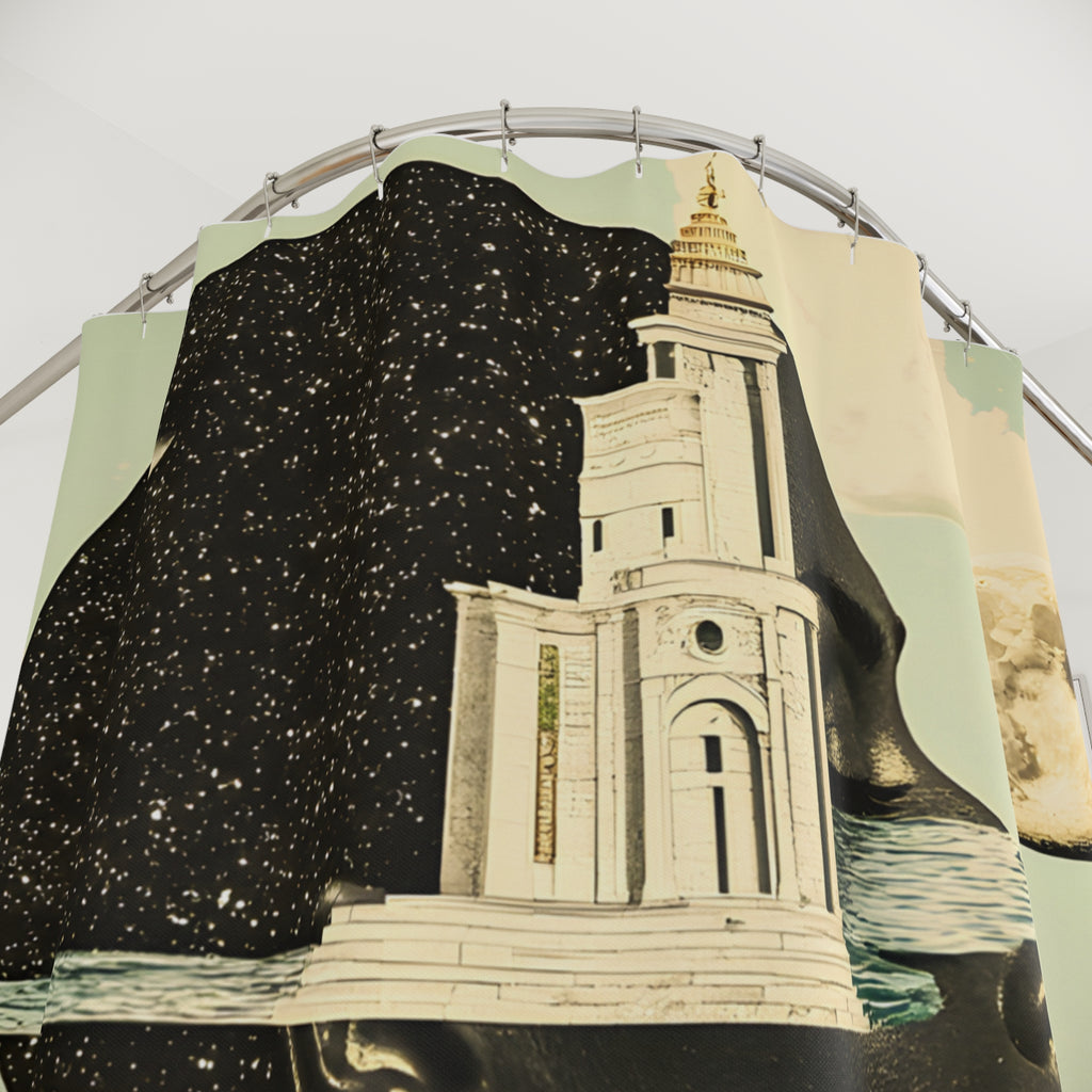 THE FUTURE IS FEMME Shower Curtain by Industry Plant