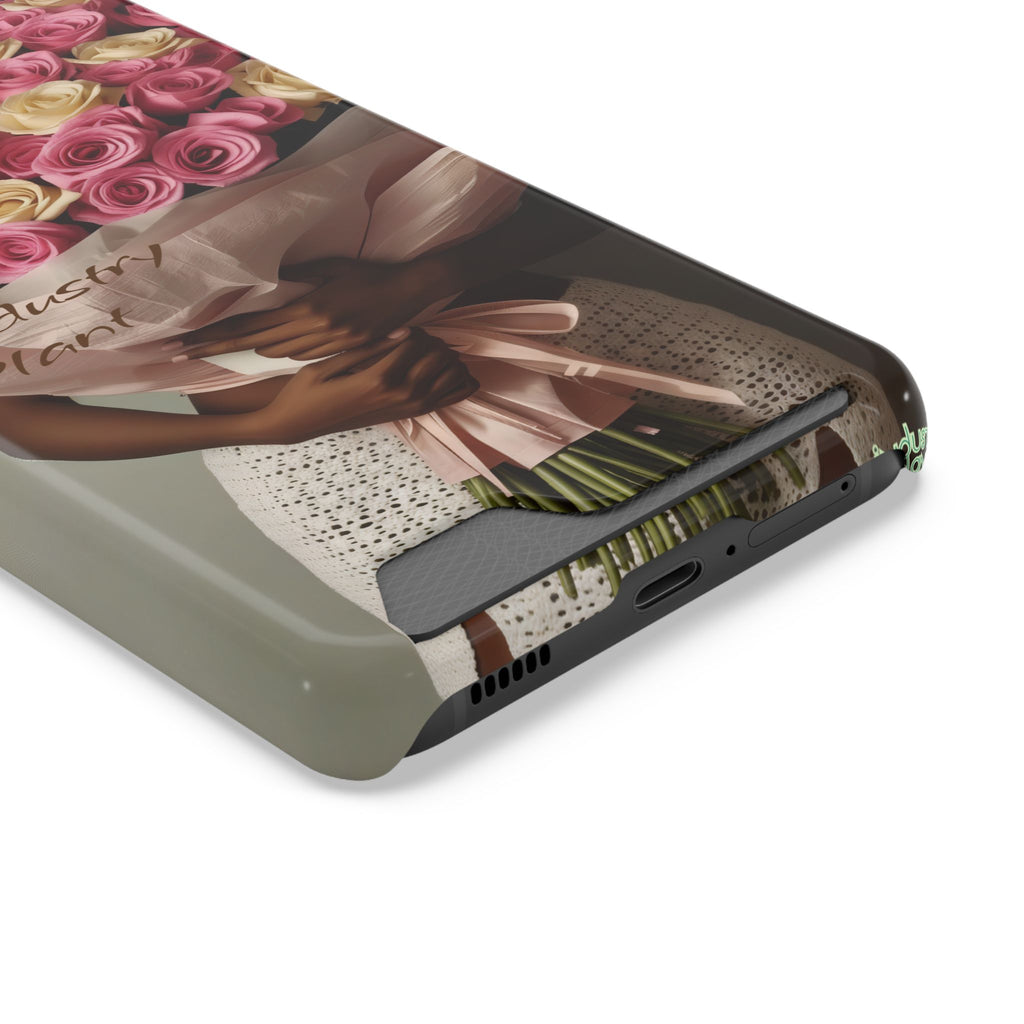 XOXO MS. BLOOMINGDALES PINK Stylish Phone Case with Card Holder by Industry Plant @AutoPaybump