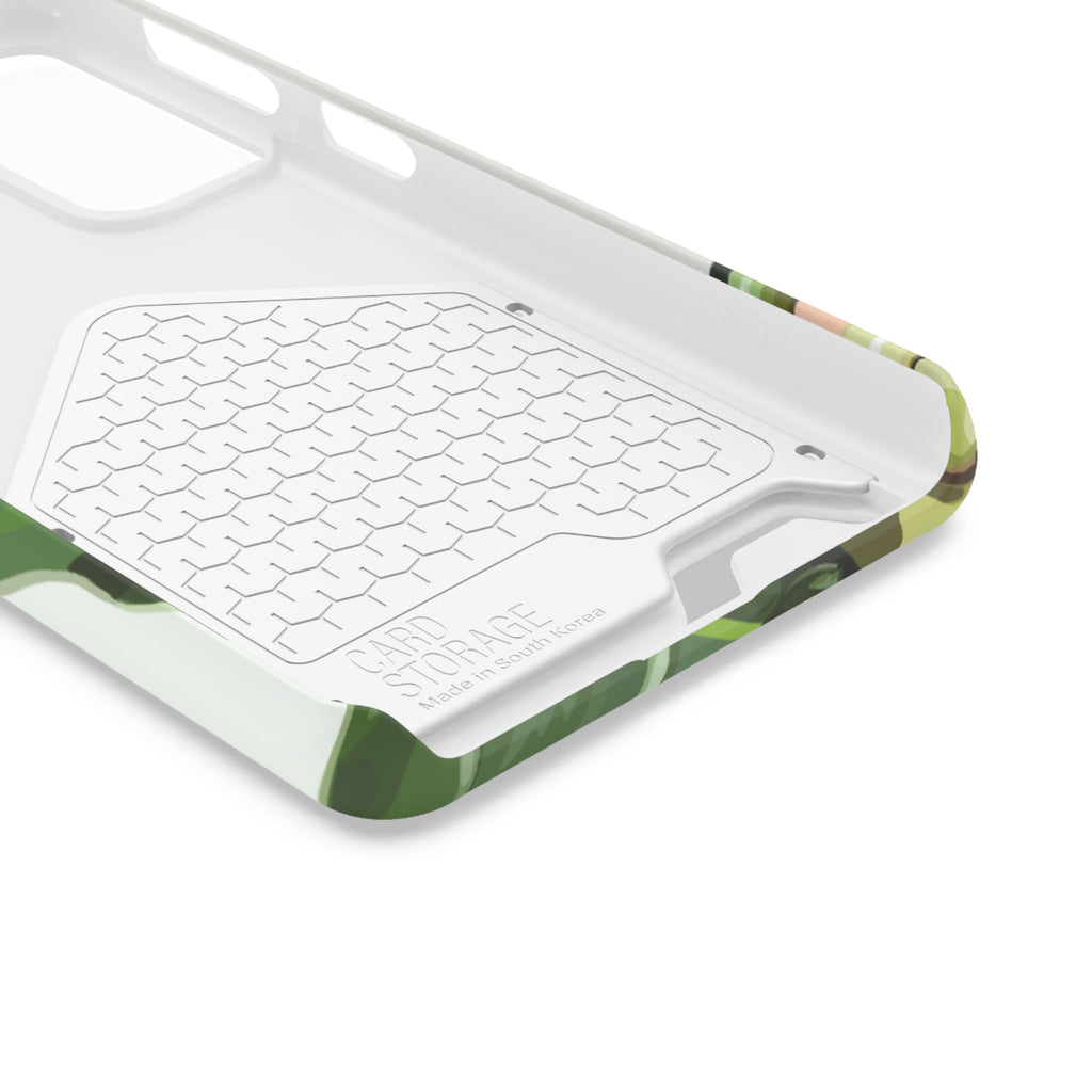 TATTED GREEN THUMB Stylish Phone Case with Card Holder by Industry Plant @AutoPaybump