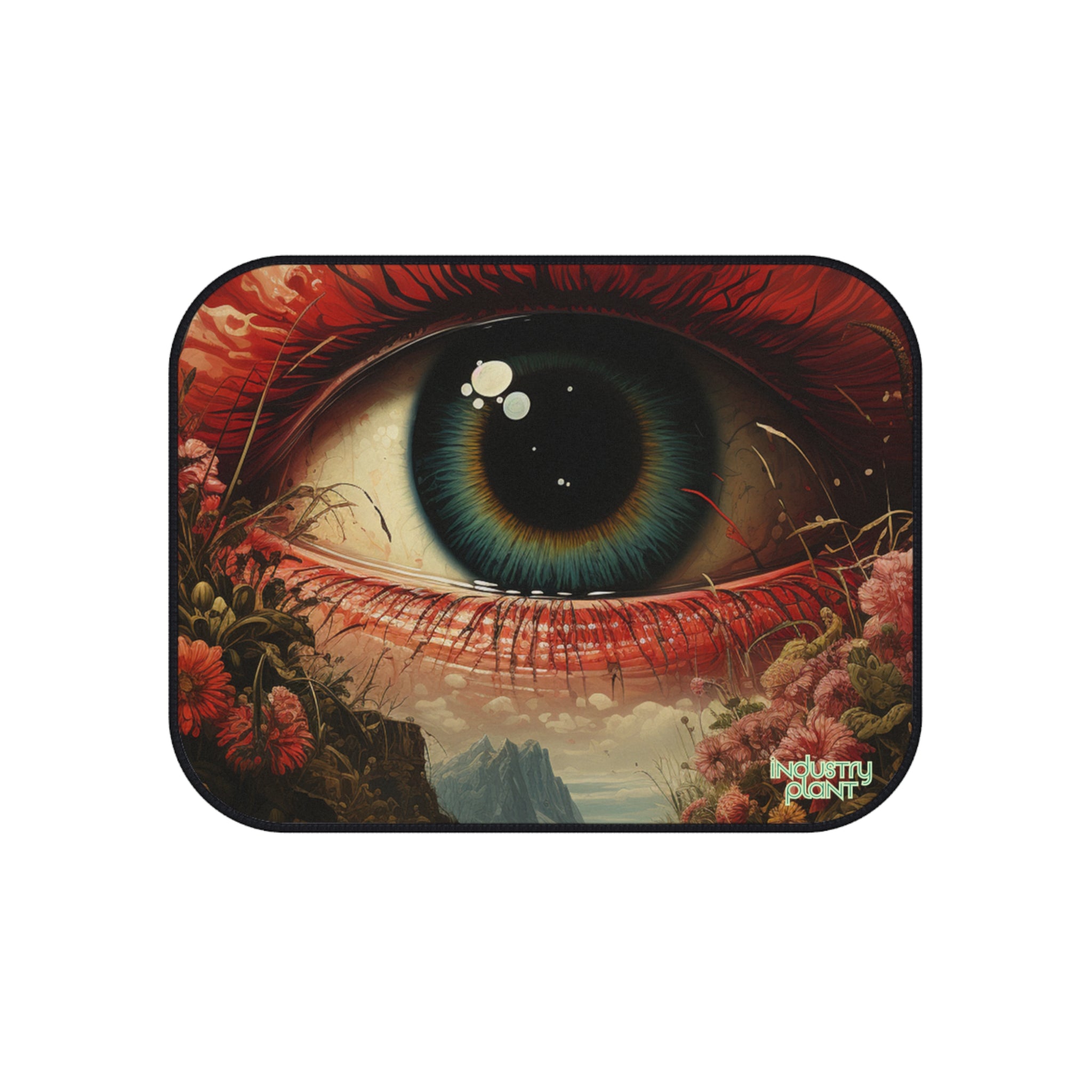 Eye Bloom Here...E Unique Art Car Mats (Set of 4) - Stylish & Edgy Design by INDUSTRY PLANT @AutoPaybump