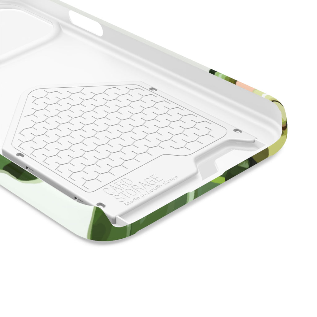 TATTED GREEN THUMB Stylish Phone Case with Card Holder by Industry Plant @AutoPaybump