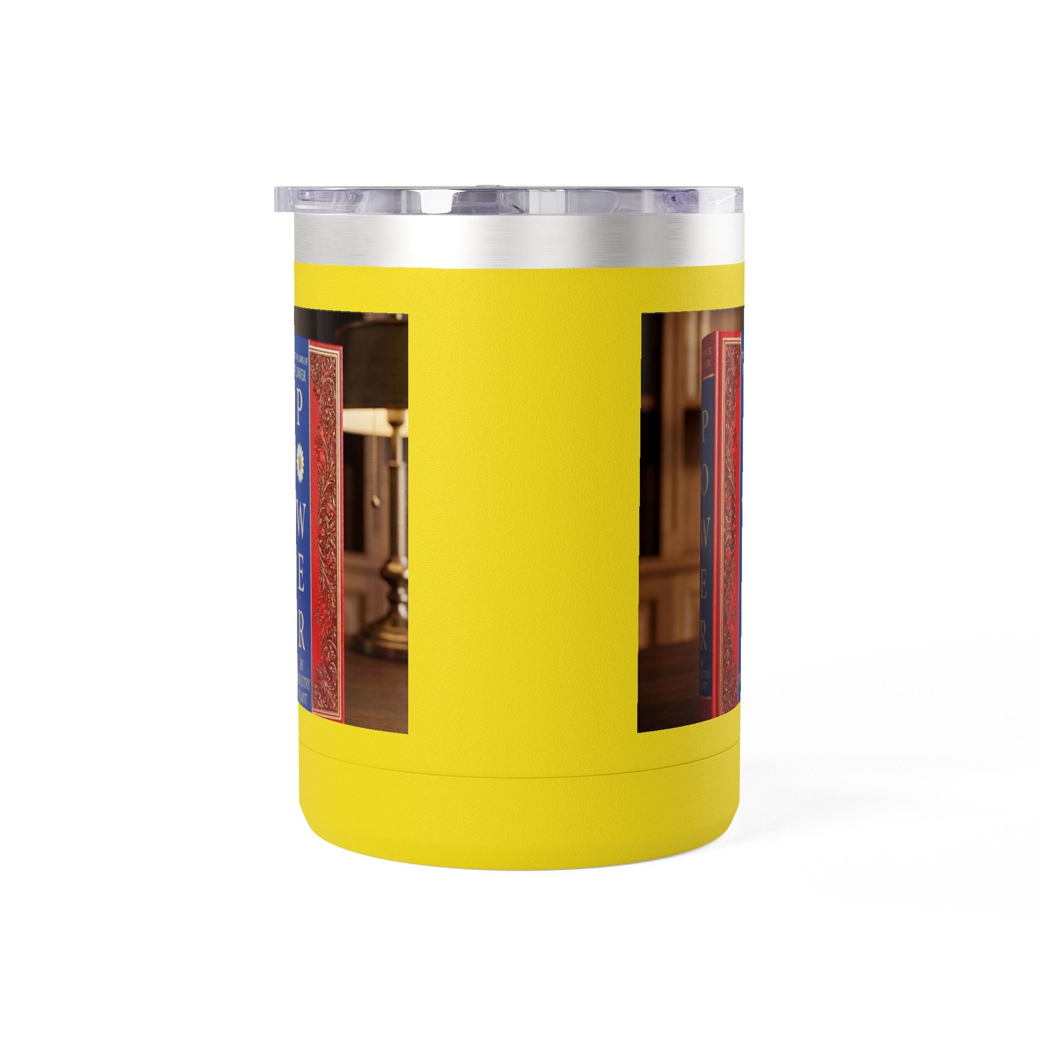 Galvanized Steel 48 LAWS of FLOWER POWER 15oz Coffee Mug Tumbler - #BookTok - Themed Unique Gift for Coffee Lovers by INDUSTRY PLANT