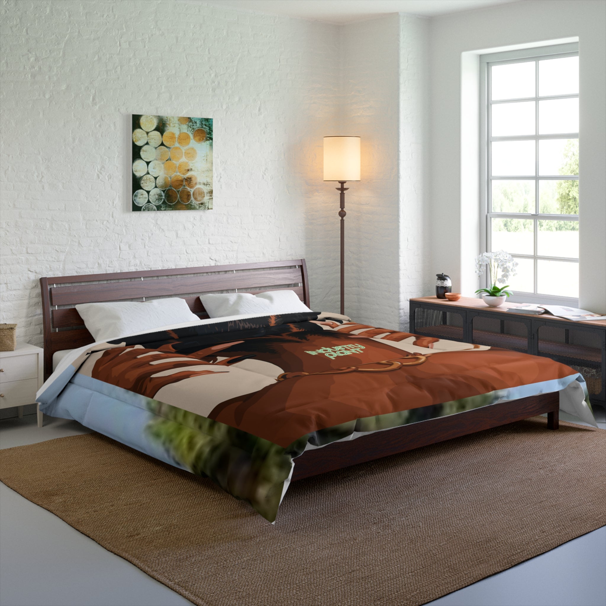 BANTU KNOTS x BOTANICALS Comforter by Industry Plant @AutoPaybump