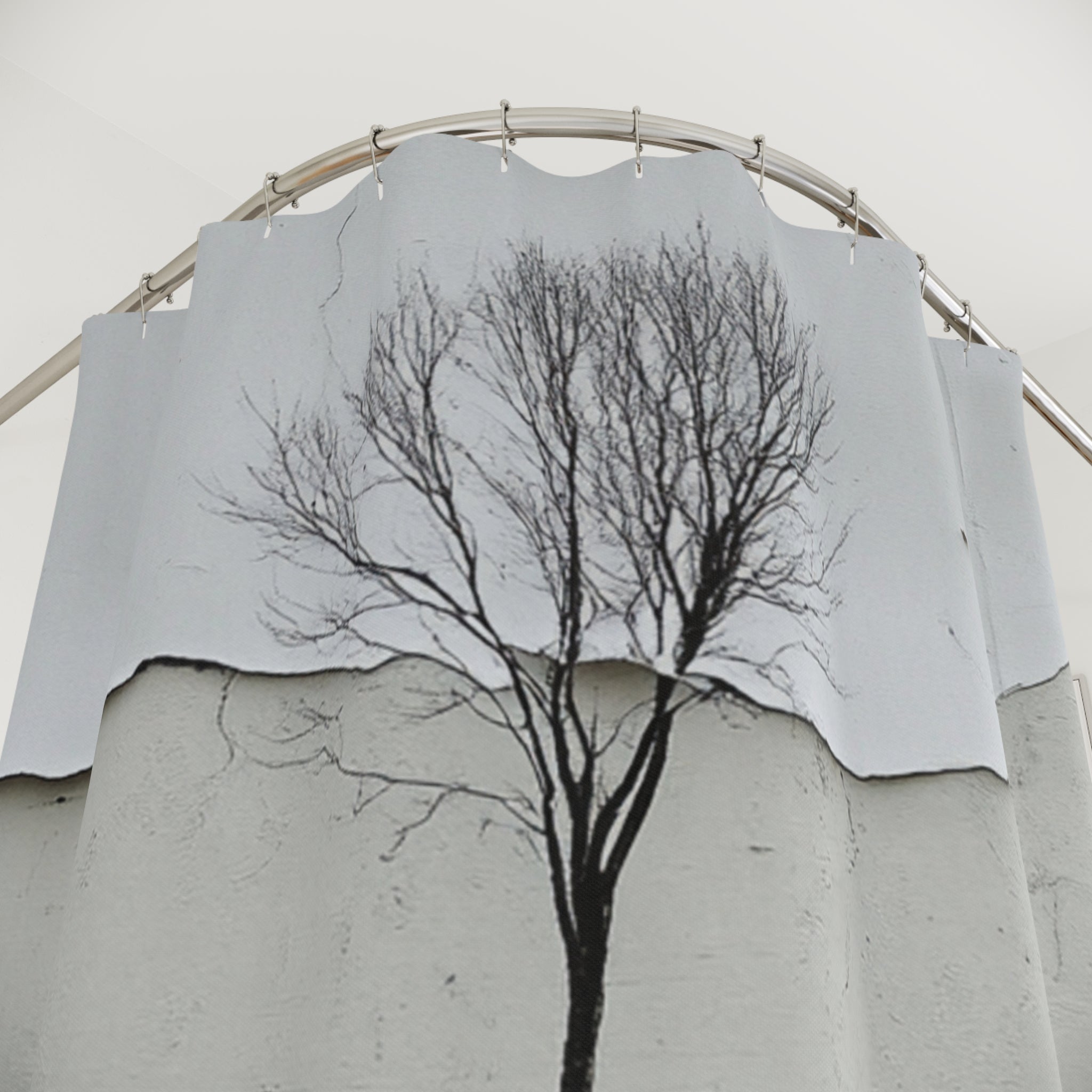 BRANCHING OFF ON MY OWN Shower Curtain by Industry Plant