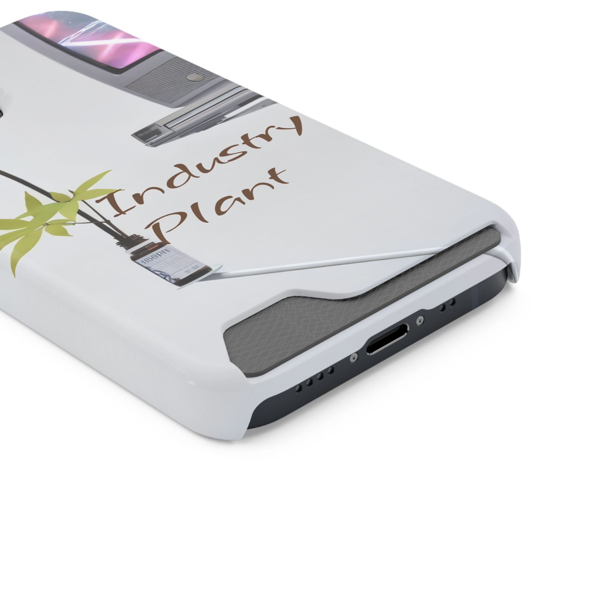 WEED TV Stylish Phone Case with Card Holder by Industry Plant @AutoPaybump