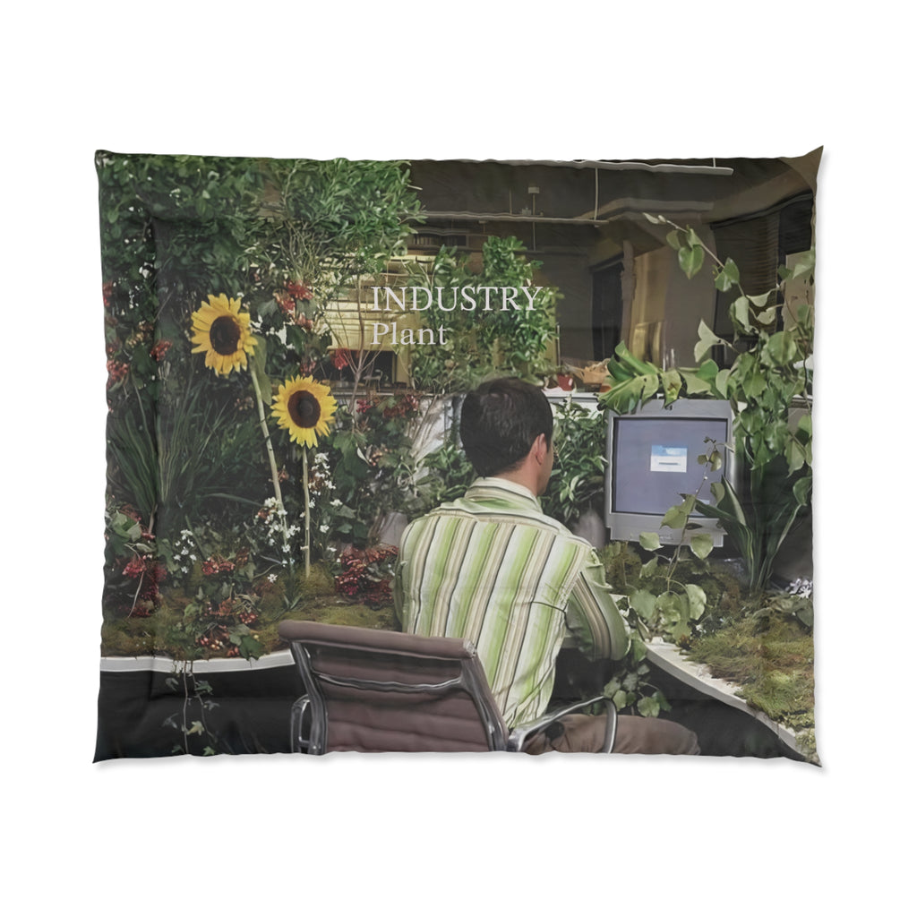 YOU'VE OUTGROWN THIS DAMN JOB!!! Comforter by Industry Plant @AutoPaybump