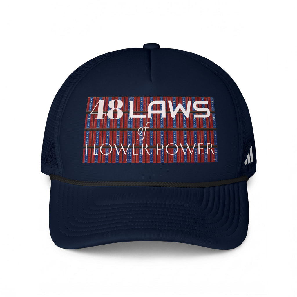 48 LAWS of FLOWER POWER Trucker Hat — Graphic Cap by Industry Plant