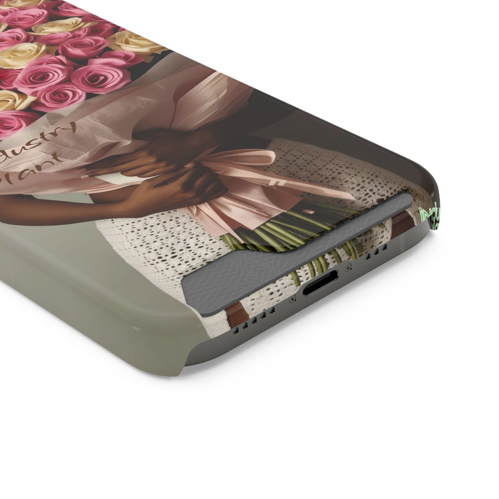 XOXO MS. BLOOMINGDALES PINK Stylish Phone Case with Card Holder by Industry Plant @AutoPaybump