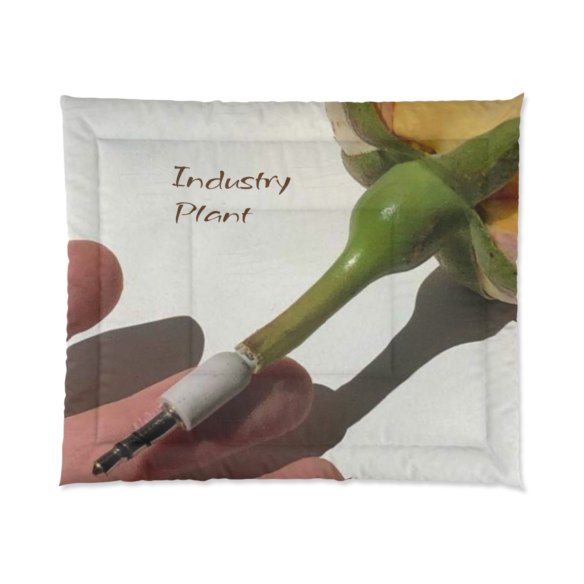 FLOWER POWER ANTHEM PEN Comforter by Industry Plant @AutoPaybump