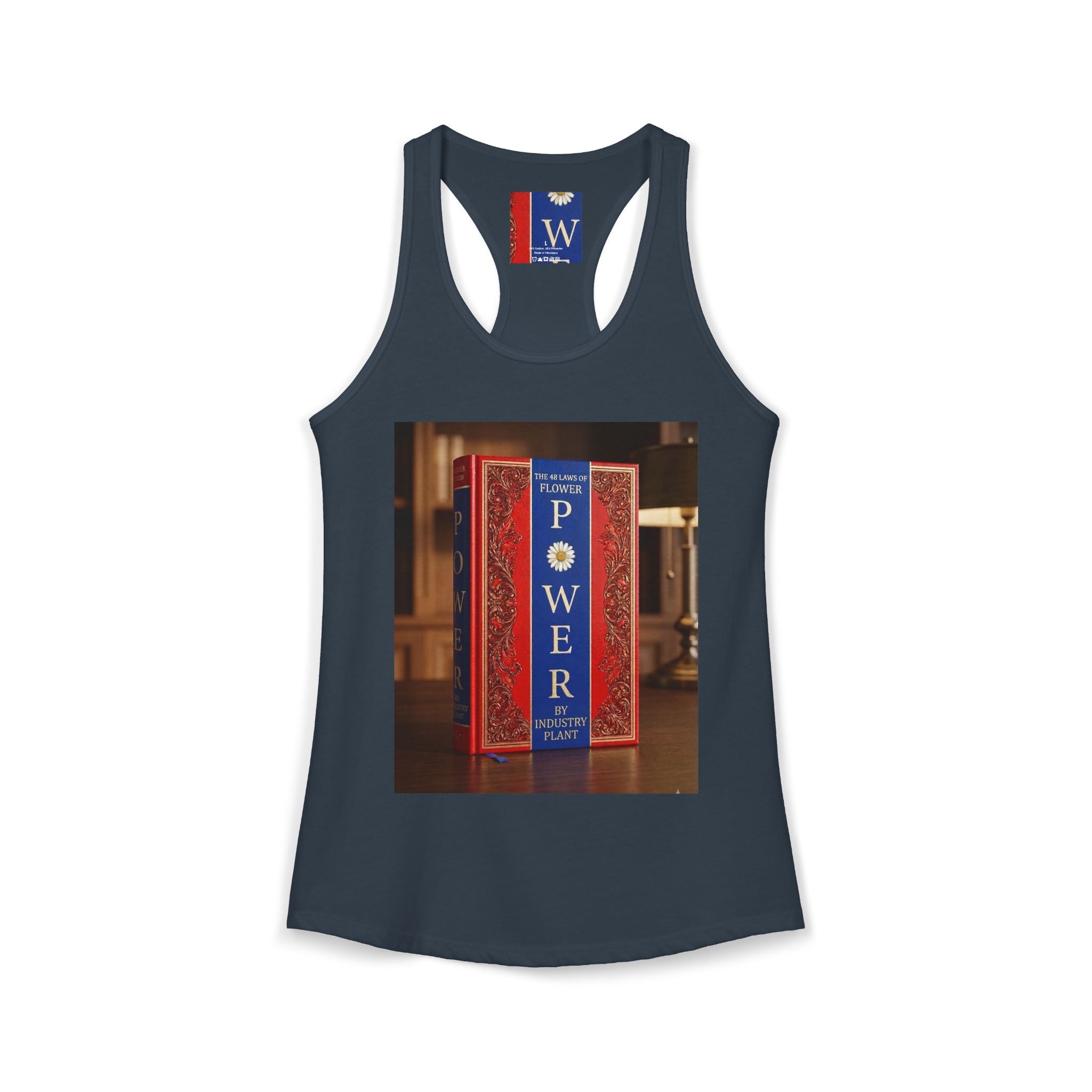 48 LAWS of FLOWER POWER Women's Ideal Racerback Tank by Industry Plant