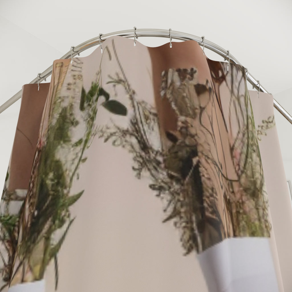 ALWAYS RUNNING ON PLANT POWER Shower Curtain by Industry Plant @AutoPaybump