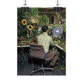 YOU'VE OUTGROWN THIS DAMN JOB!!! Fine Art Poster — Office Garden Fine Art Print by Industry Plant @AutoPaybump