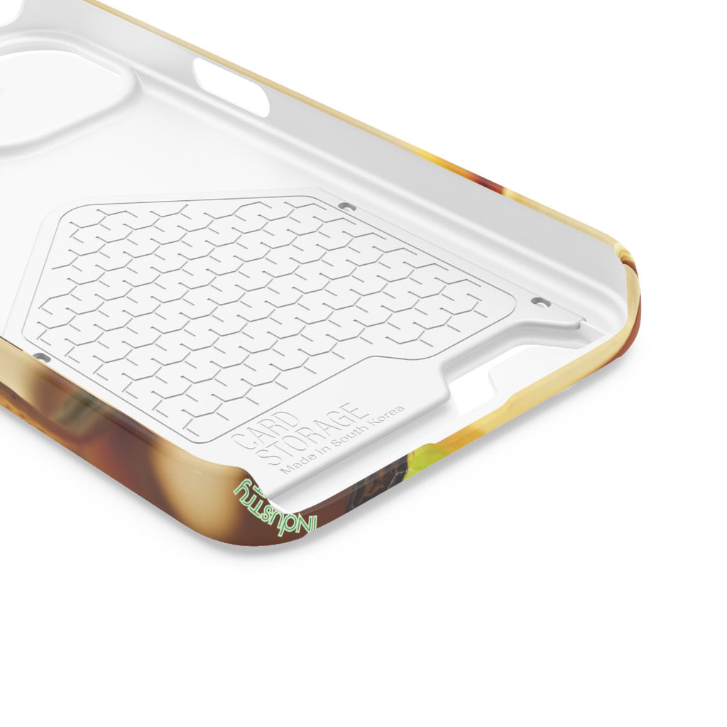 PEEL MY PRICKLED PECKER Stylish Phone Case with Card Holder by Industry Plant @AutoPaybump