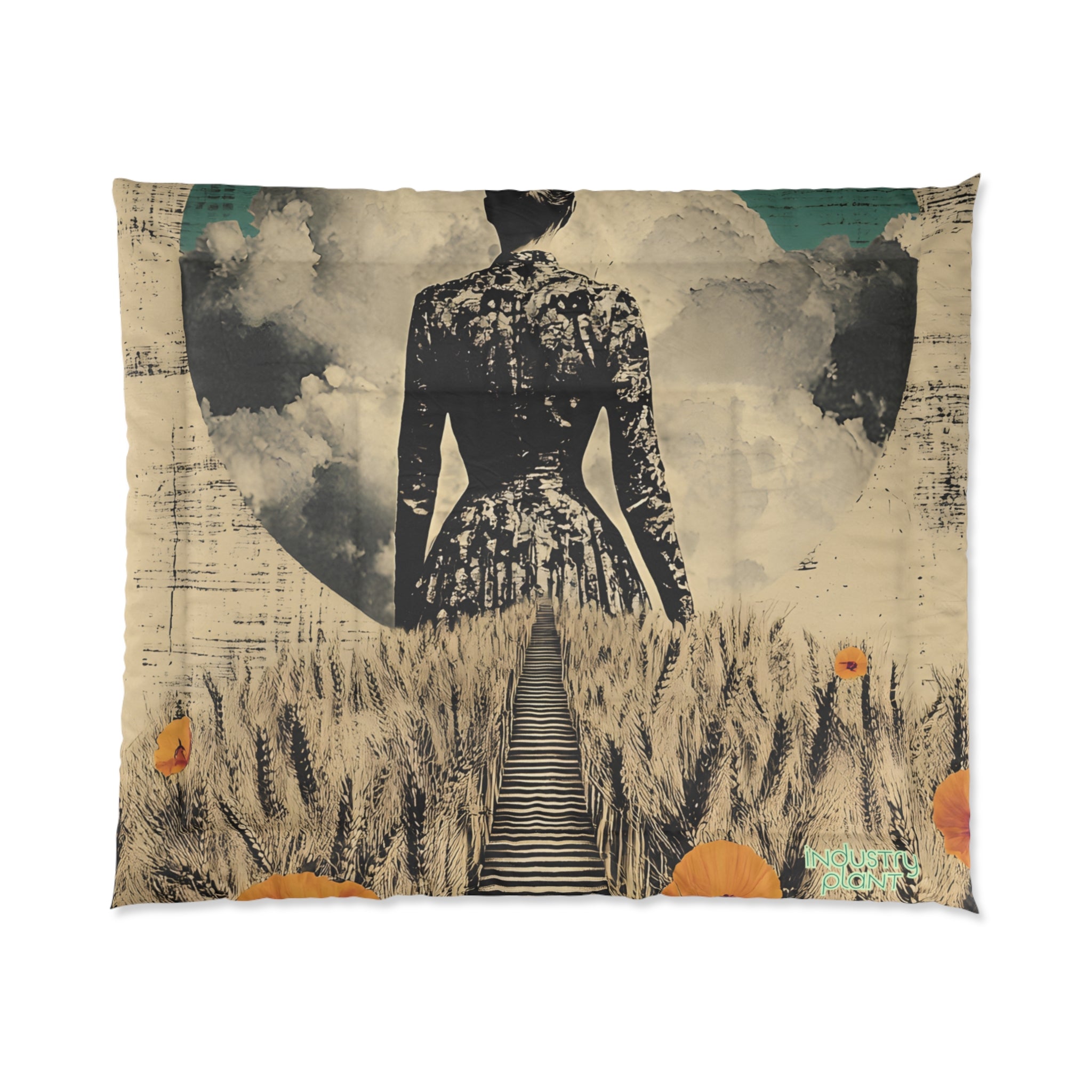 WHEAT SUPREMACIST Comforter by Industry Plant @AutoPaybump