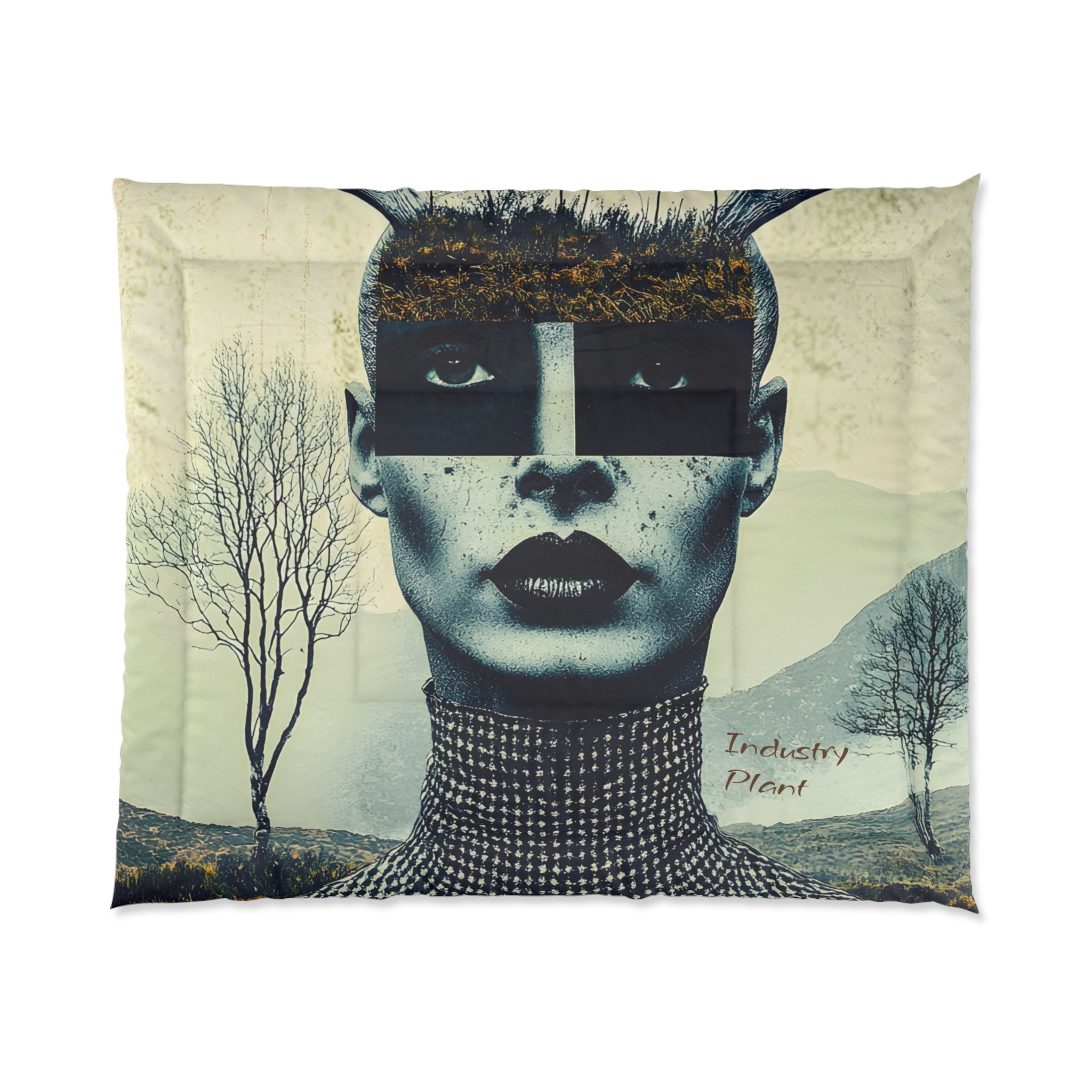 WOOD FAIRY FACE CARD Comforter by Industry Plant @AutoPaybump