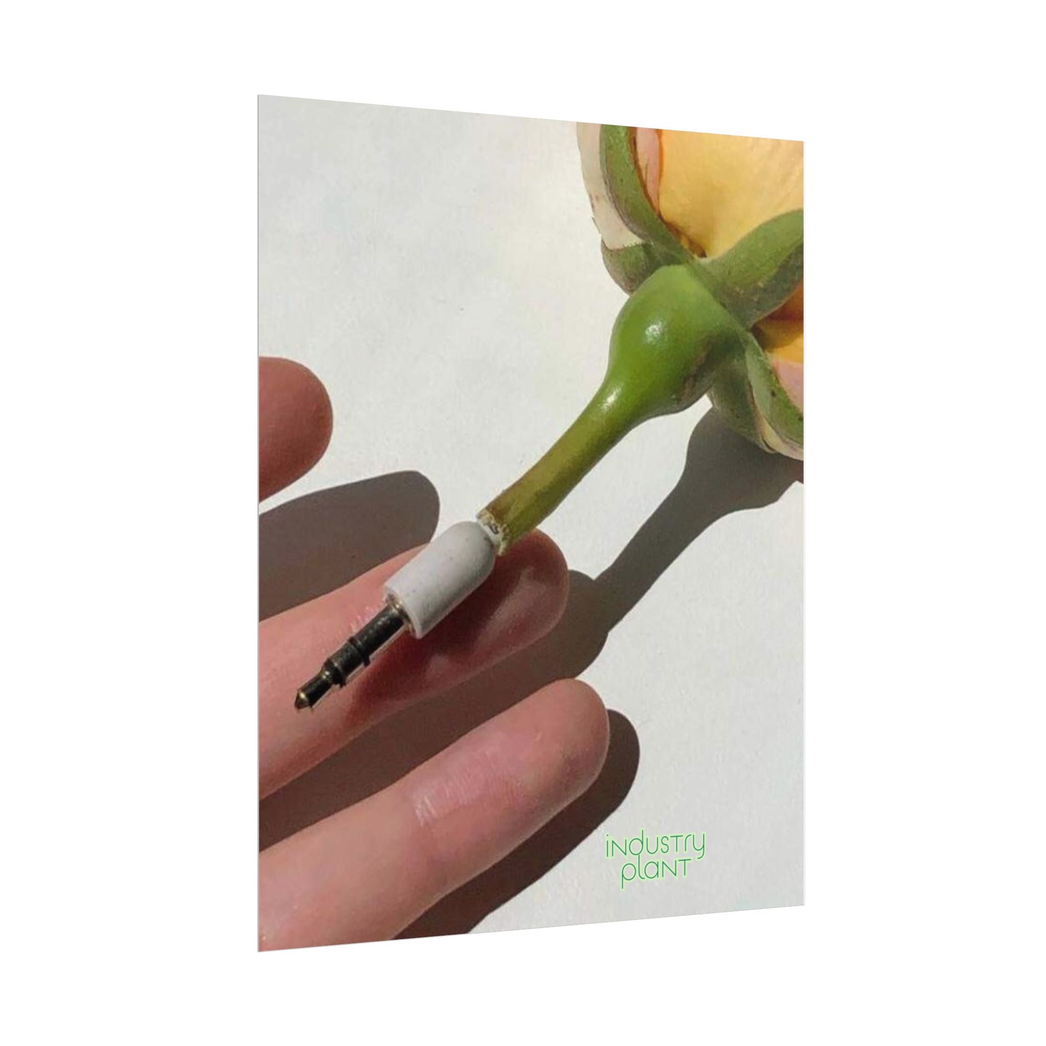 FLOWER POWER ANTHEM PEN Fine Art Poster — Surreal Floral Ballpoint Pen Fine Art Print by INDUSTRY PLANT @AutoPaybump
