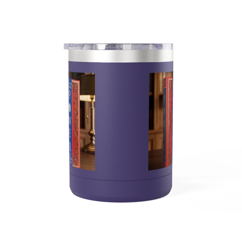 Galvanized Steel 48 LAWS of FLOWER POWER 15oz Coffee Mug Tumbler - #BookTok - Themed Unique Gift for Coffee Lovers by INDUSTRY PLANT