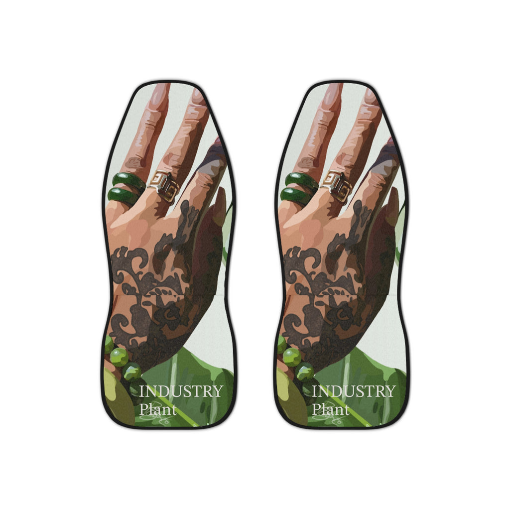 TATTED GREEN THUMB Car Seat Covers - Stylish & Edgy Design by INDUSTRY PLANT @AutoPaybump