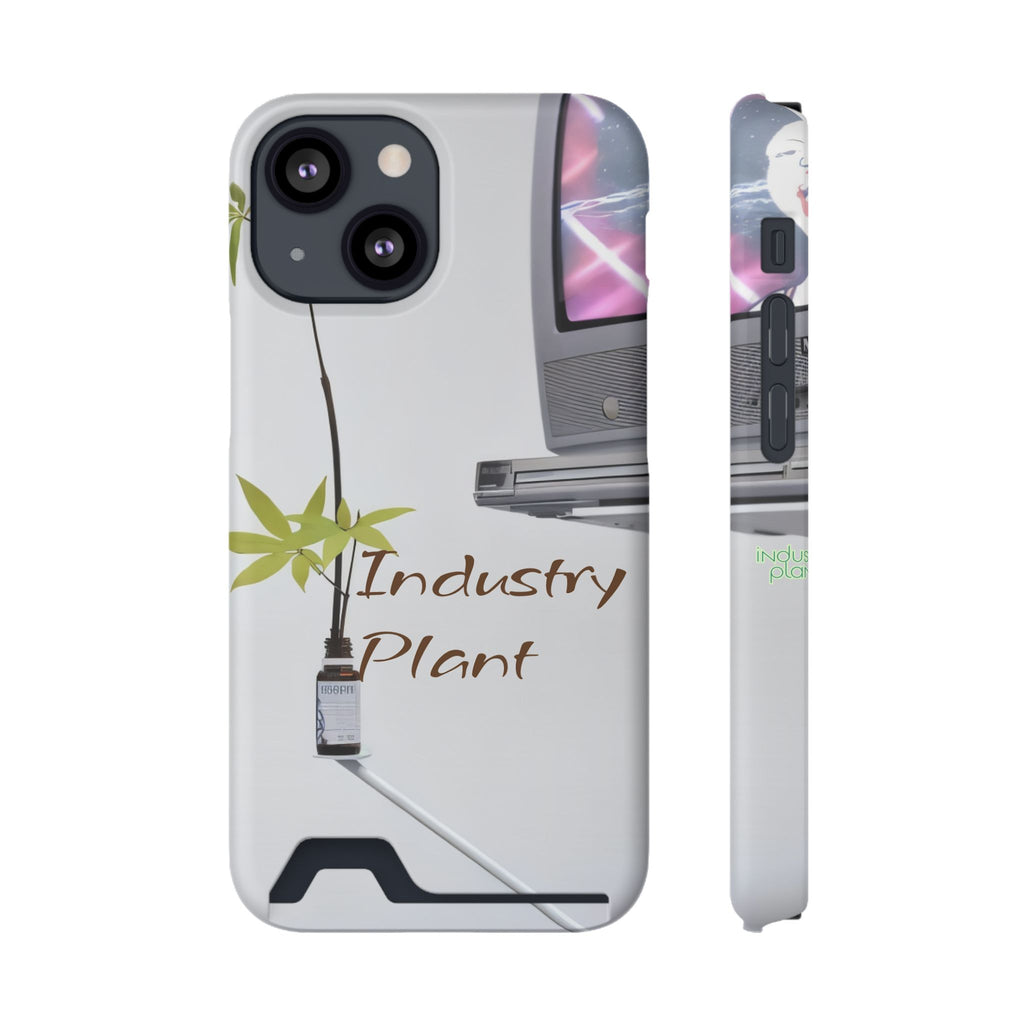 WEED TV Stylish Phone Case with Card Holder by Industry Plant @AutoPaybump