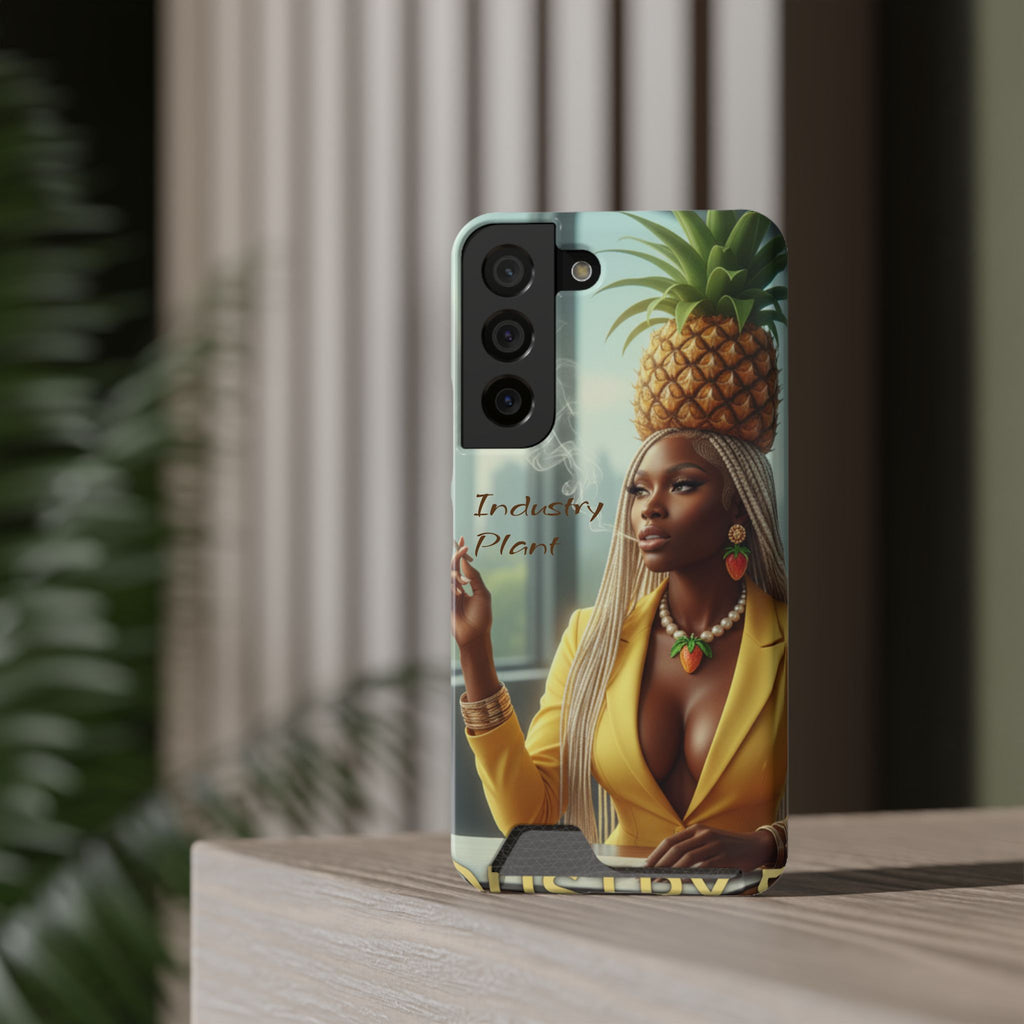 OSHUN EXHALES Stylish Phone Case with Card Holder by Industry Plant @AutoPaybump