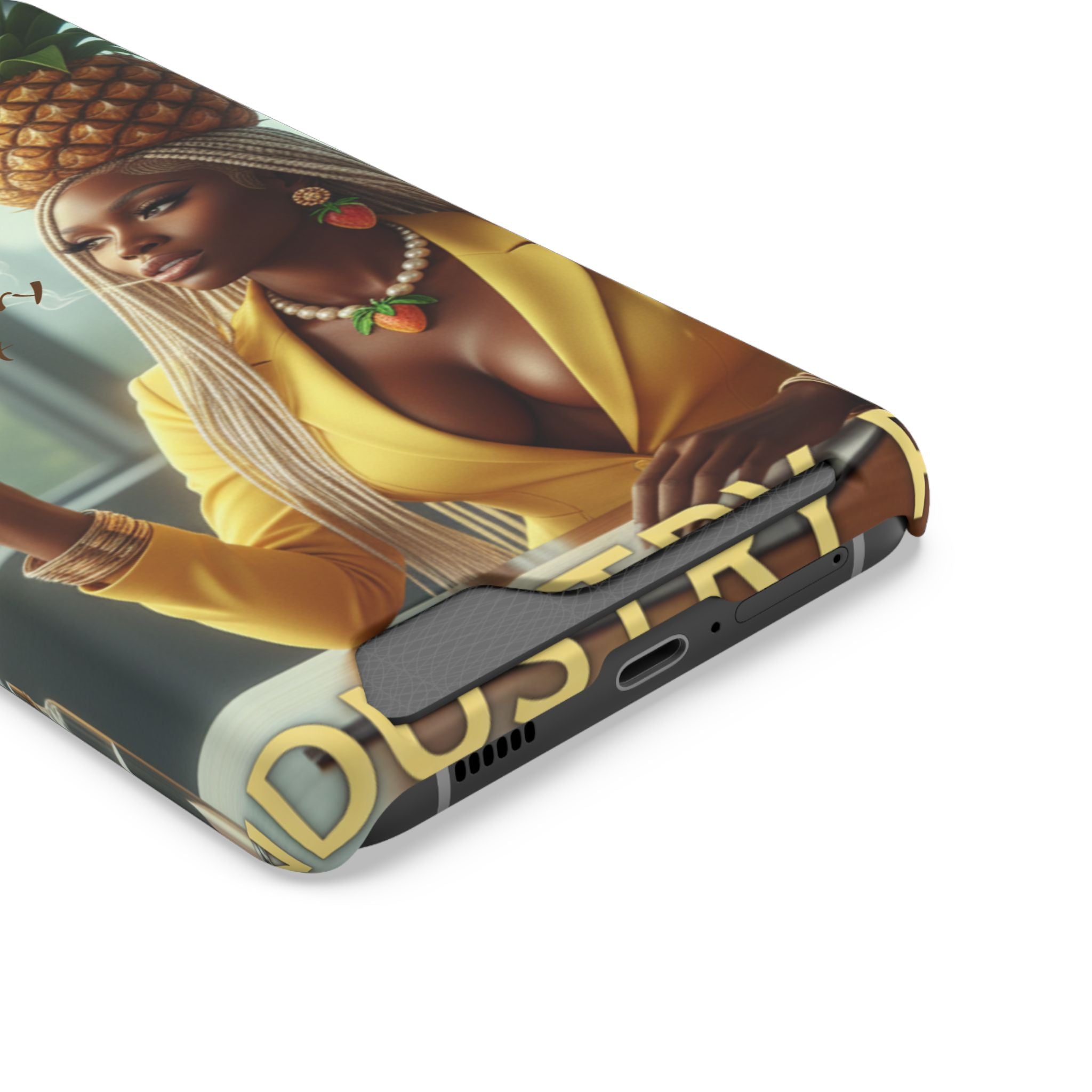 OSHUN EXHALES Stylish Phone Case with Card Holder by Industry Plant @AutoPaybump