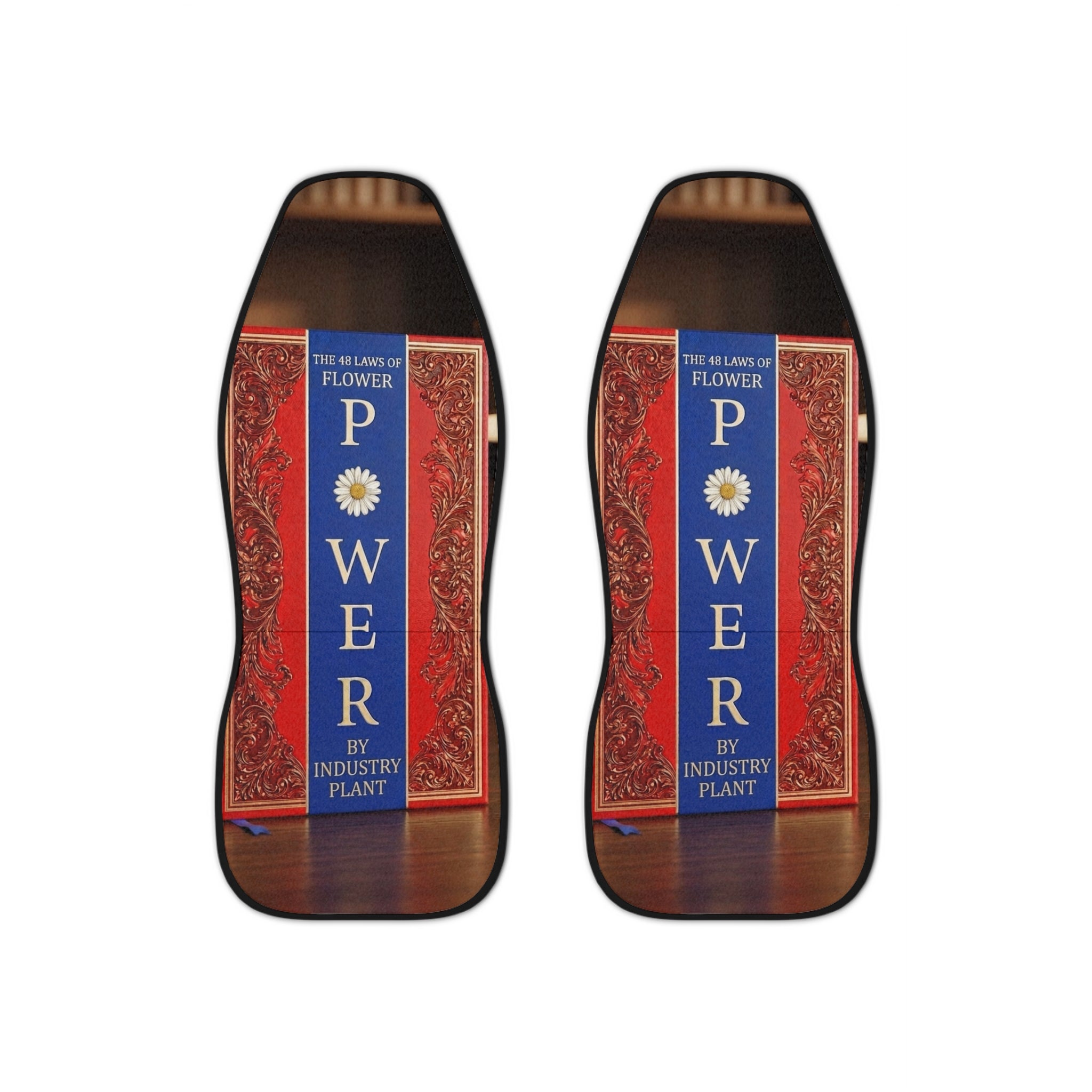 48 LAWS of FLOWER POWER Car Seat Covers - Stylish & Edgy Design by INDUSTRY PLANT