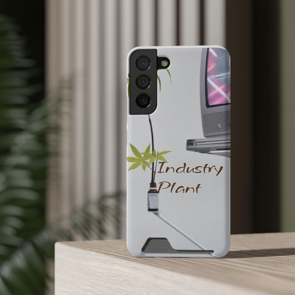 WEED TV Stylish Phone Case with Card Holder by Industry Plant @AutoPaybump
