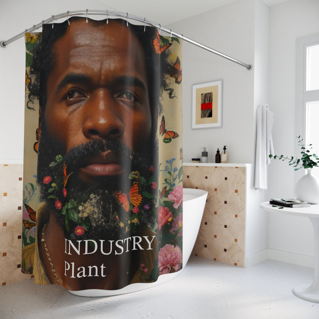 THE SPIRITUAL LANDSCAPER Shower Curtain by Industry Plant